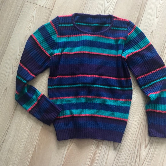 Multi coloured knit sweater - Picture 1 of 1